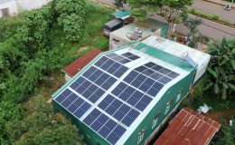 Hoàn thành lắp điện mặt trời áp mái 20 kWp cho anh Lĩnh